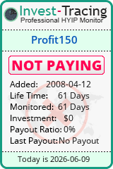 Monitored by www.invest-tracing.com